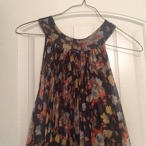 Free People Floral Flowy Dress, Size Small